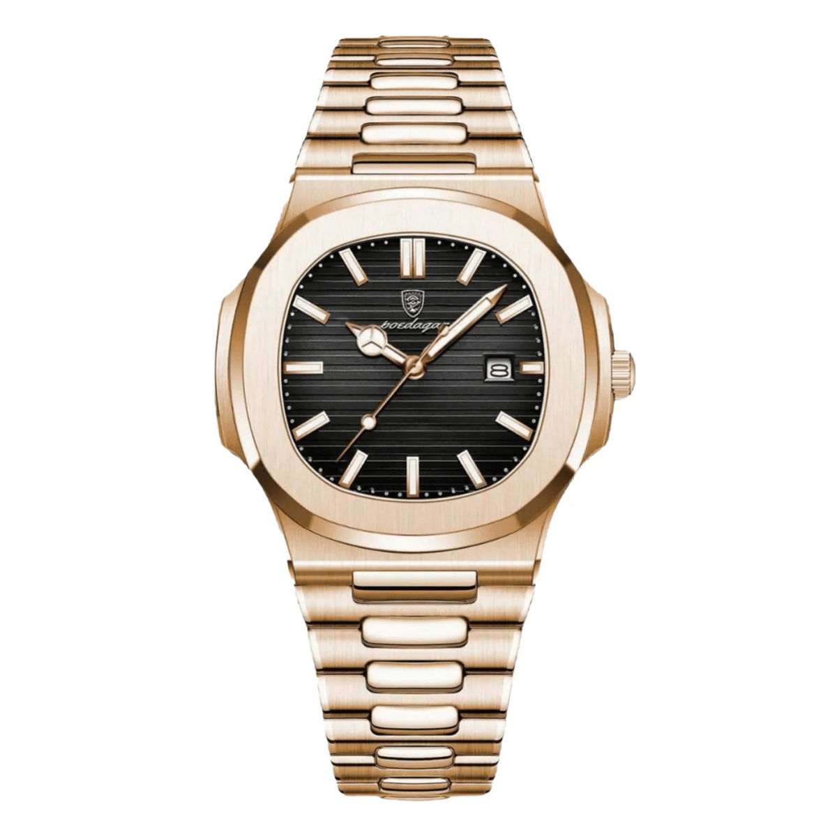 Nautilus (Or Rose) - 40mm - HUGO POEDAGAR